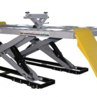 Monted Over Ground Wheel Alignment Ultra Thin Scissor Lifting Machine