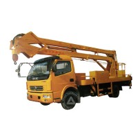 Dongfeng Chassis 4X2 140HP Euro III (3) Engine Working Heigh 18m / Working Radius 7.5m Folding Arm H