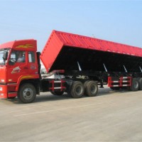 60 Ton Tri-Axles Side Dumper Semitrailer / Side Dump Semitrailer
