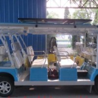Electric Shuttle Bus  Mini Electric Train  CE Approved  Eg6158k