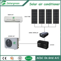 12 Volt 0.5 Ton School Bus Rooftop Unit Solar Air Conditioner