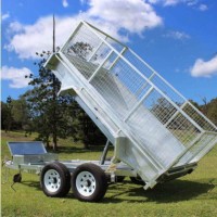 2019 Hot Dipped Galvanized Hydraulic Tipping Tandem Trailer