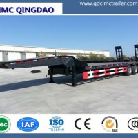 Cimc China Manufacturer 60-120tons Low Bed Truck Chassis