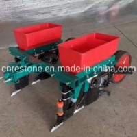 China Cheap Price 2 Rows Corn Precision Seeder Maize Planter for Hand Walking Tractor