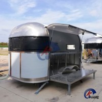 Ukung Side Fully Open Airstream Trailer for Camping