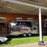 Ukung Mobile Airstream Food Trailers for Hotels or Parties