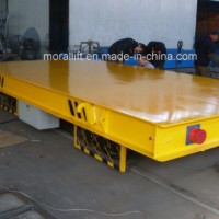 Metal Industry Using Electric Flatbed Rail Trolley