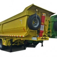 3 axle dump trailer/ Tipping trailer/ dump tipper trailer/ heavy truck trailer