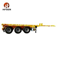 New Shipping Container Used Trailers for Tractors/ Platform and Skeleton Semi Trailer