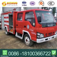 Second Hand Fire Fighting Vehicle Used Isuzu Clw 4x2 260HP 4000 Liters Water & 2000 Liters Foam Fire