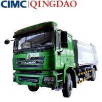 Shacman Chassis 6cbm Cimc Brand Compacted Garbage Trucks