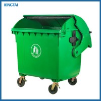 1200L Trash Bin Container with Big Wheels