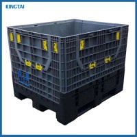 Plastic Foldable Pallet Crate Provider and Supplier 1200*1000*975mm