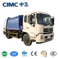 Dongfeng Chassis Cimc Brand 9cbm Compacted Garbage Truck