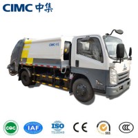 Jmc Chassis Cimc Brand 6cbm Compacted Garbage Trucks