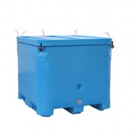 High Quality Rotomolded 800L Insulated Meat and Poultry Containers