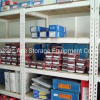 Warehouse Steel Metal Adjustable Boltless Shelves Rivet Rack Shelving