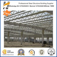 China Manufacturer Prefab/Prefabricated Metal Workshop Structure/ Wind Resistant Large Span Steel St