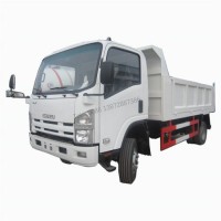 Factory Outlet Isuzu 600p 700p 120HP 190HP Euro4 4X2 8tons Truck Tipper Dump Truck
