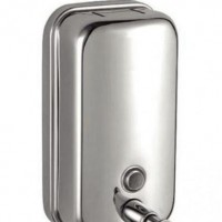304 Stainless Steel Straight Hand Soap Dispenser