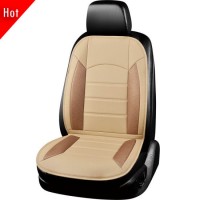 Auto Seat Cover Fit for Hyundai Sonata Elantra Santa Fe Sport with Breathable Faux Leather