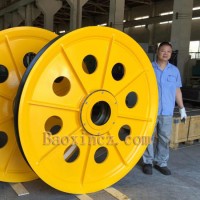 ABS Unloader Steel Pulley Sheave