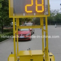 Portable Solar Powered Radar Speed Traffic Sign for Traffic Management and Road Safety