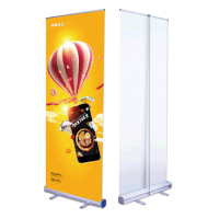 80cm/85cm/100cm X 200cm or Customized in Size  Aluminum Alloy Material Roll up Banner