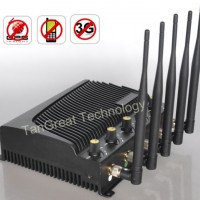 Adjustable Output Power Signal Jammer with Five Bands TG-5CA