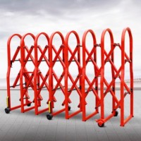 Flexible Aluminum Alloy Crowd Control Gate with Interlock and Brakes.