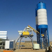 50m3/H Xinyu Mobile Concrete Batching Plant (YHZS50) Concrete Construction Machinery