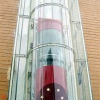 Srh 1.6m/S Observation Glass Elevator  Panoramic Elevator