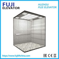 FUJI Vvvf 0.4m/S Home Elevator Cheap Small Sightseeing Villa Passenger Elevator Lift Panoramic/Obser