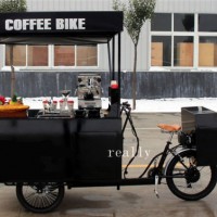 Factory Supply Electric Food Tricycle for Coffee and Fast Food