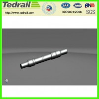 Railway Wheel Axle for Railway Locomotive and Wagons Proved by CRC