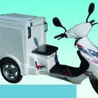 Fast Food Delivery Electric Three Wheel Scooter with Box