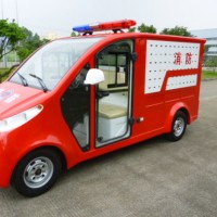 Electric Fire-Fighting Truck  Red  48V
