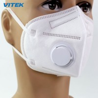 Face Masks KN95 Grade with Breathing Valve Anti Dust Earloop Type Mask KN95