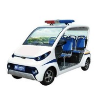 Battery Power 4 Seaters Police Patrol Car