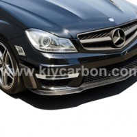 Carbon Fiber Front Lip Spoiler Car Parts for Benz
