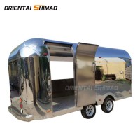 Hot Popular Fast Delivery Mobile Airstream Food Kiosk Trailer