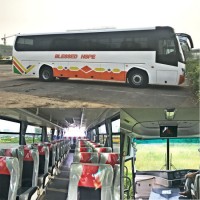 Rhd 12m Outstanding Luxury Cummins Engine Coach Bus