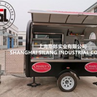 Customized Factory Price Camping Mobile Food Truck/ Ice Cream Coffee Street Snacks Camping Cart/ Foo