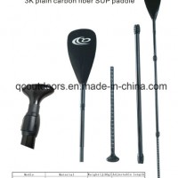 High Level Plan and Twill Weave 3K Full Carbon Fiberglass Sup Paddle