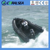 5.8m Inflatable FRP Rib Boat for Rescue