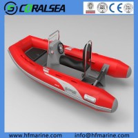 10.5FT 3.2m Aluminum Sport Speed Inflatable Motor Rib/Rigid River Boat