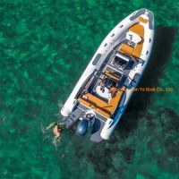 Liya 6.6m China Rigid Inflatable Boat and Hypalon Rubber Boat for Sale
