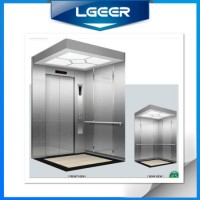 Hairline Etched Stainless Steel Passenger Elevator /Lift