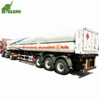CNG Tube Truck Trailer / Gas Tanker Semi Trailer / CNG