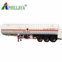 59.7m3 LPG LNG Gas Transporting Tank Tanker Semi Truck Trailer